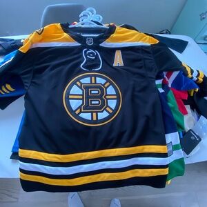 Black and Yellow Hockey Jersey
